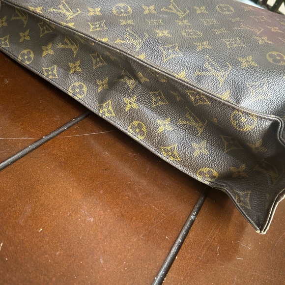 Louis Vuitton Monogram Sac Plat authentic bag ‘Rehab’ - Picture 4 of 17